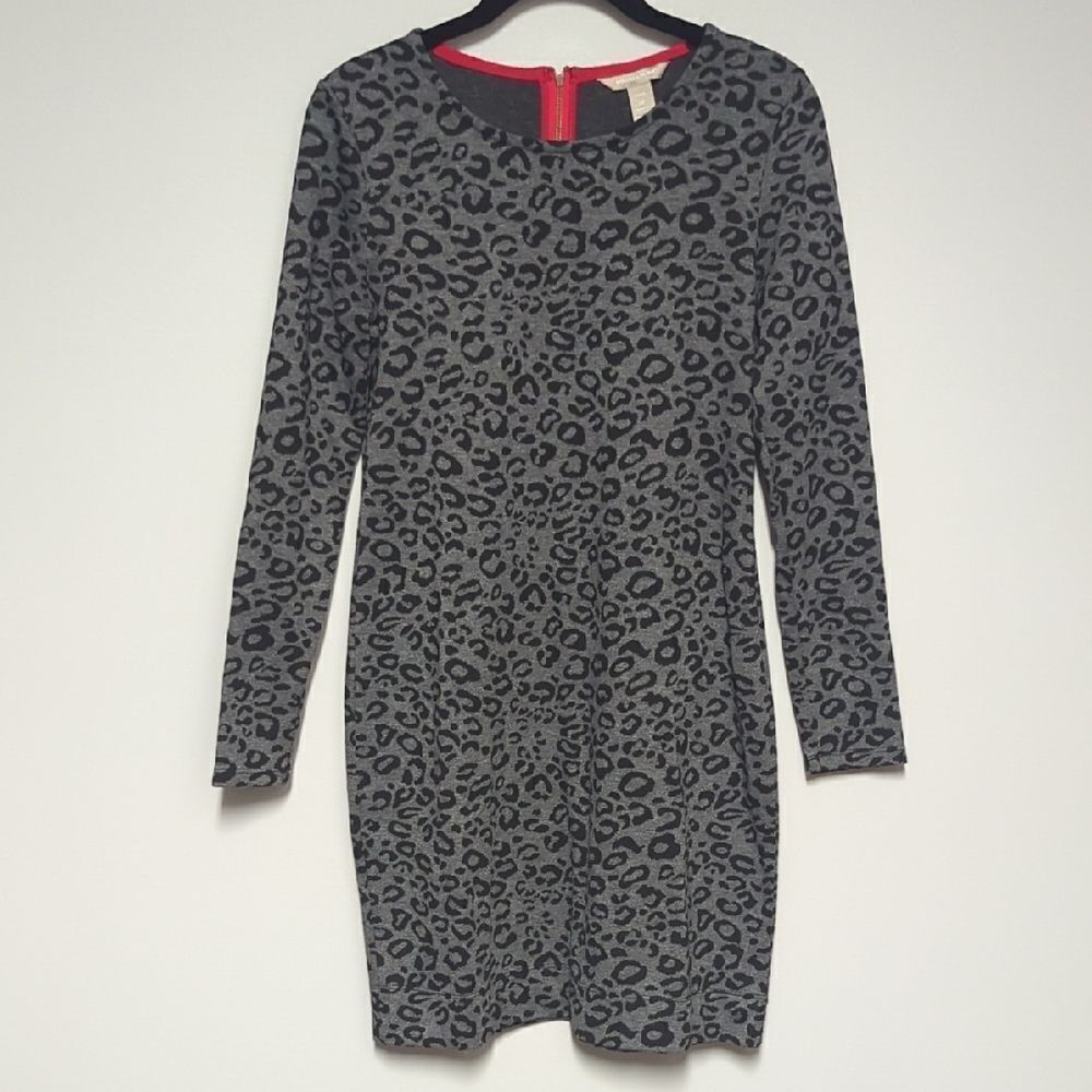 Banana Republic Chic Leopard Print Dress